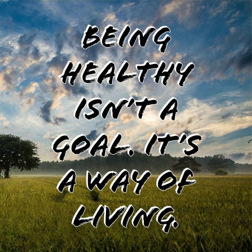 being healthy 1