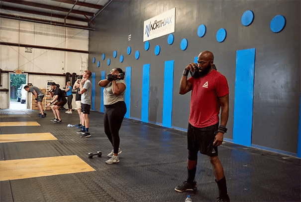 group fitness class at NorthJax CrossFit